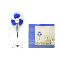 korusa-16-inch-oscillating-stand-fan-deep-blue